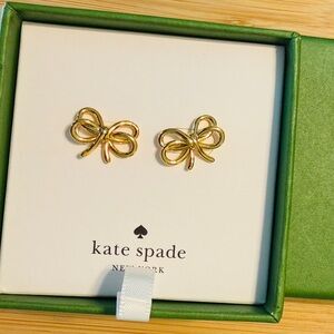 Kate Spade New York gold-tone bow stud earrings